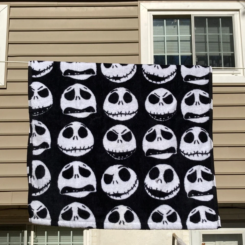 JACK SKELLINGTON Disney The Nightmare Before Christmas Hand Towel 16 x 28 inches